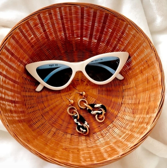 𝅺new Trendy Classic Retro Vintage Look Cat Eye Sungalsses - Picture 5 of 11